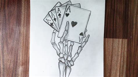 skeleton hand holding cards|skeleton hand holding something drawing.